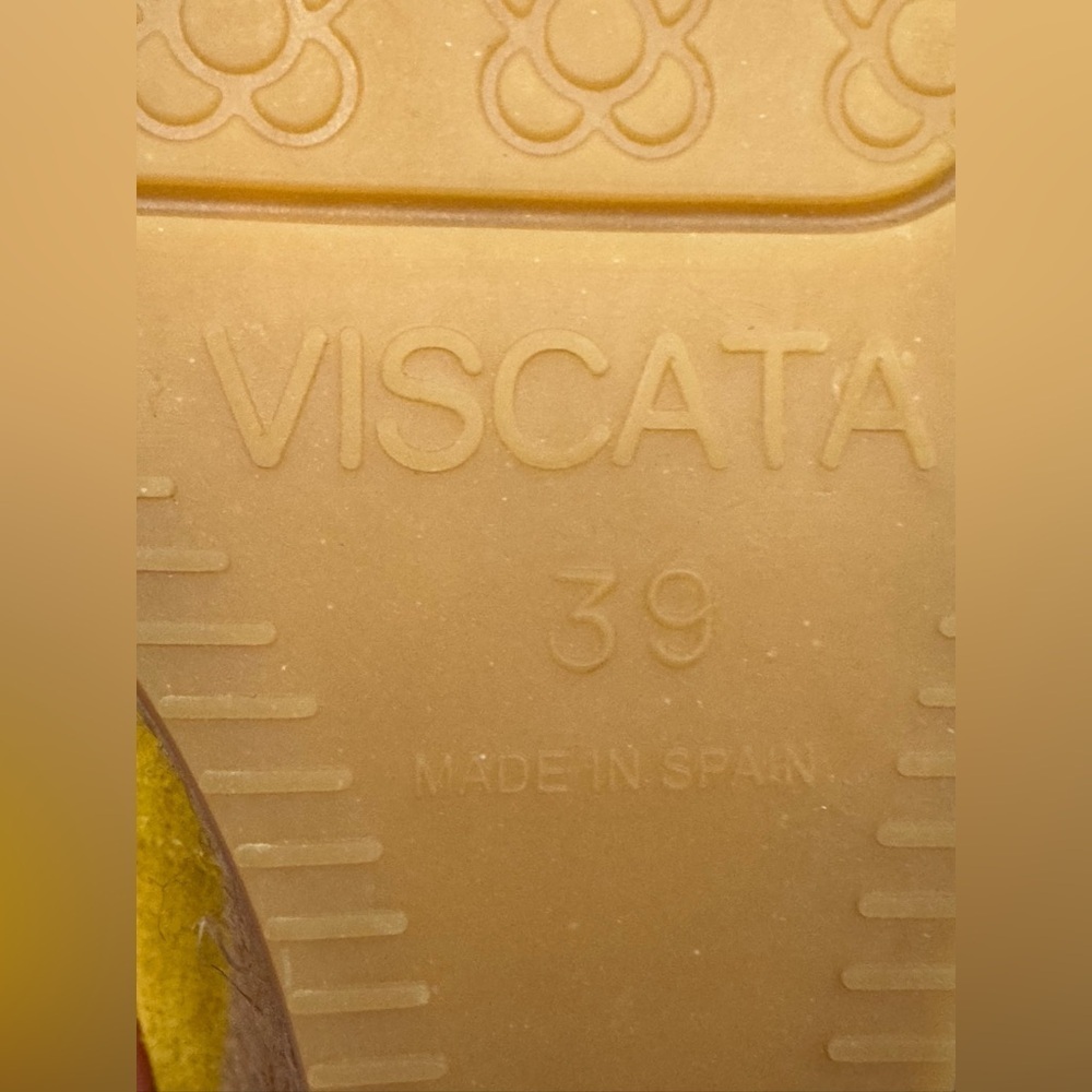Viscata Women's Marquesa Yellow Suede Espadrille
Wedge Shoes Size 8.5 EU 39 - Picture 9 of 9
